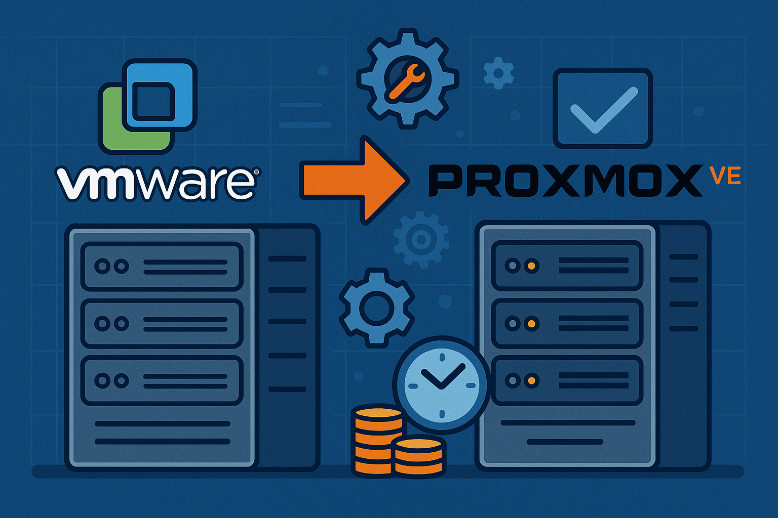 Cutting Costs and Regaining Control – Migrating from VMware to Proxmox VE