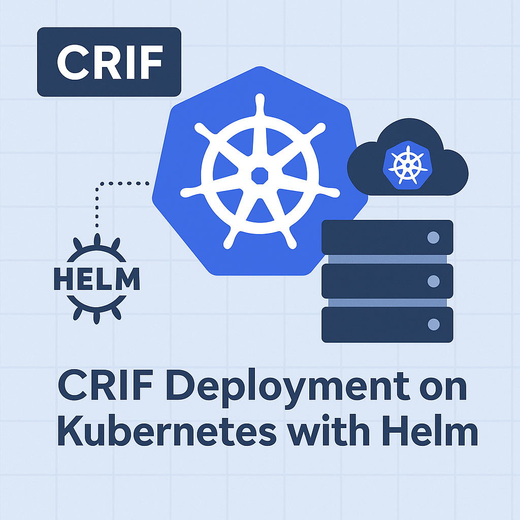First CRIF Solution Deployment on Kubernetes Using Helm